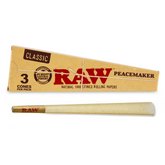 RAW - CLASSIC CONES | PEACEMAKER  3 CONES PER PACK (48 CONES PER BOX)